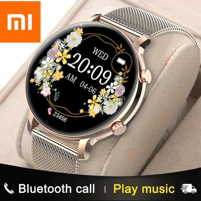 Xiaomi New Bluetooth Call smartwatch for women. Waterproof Girl Braclets
