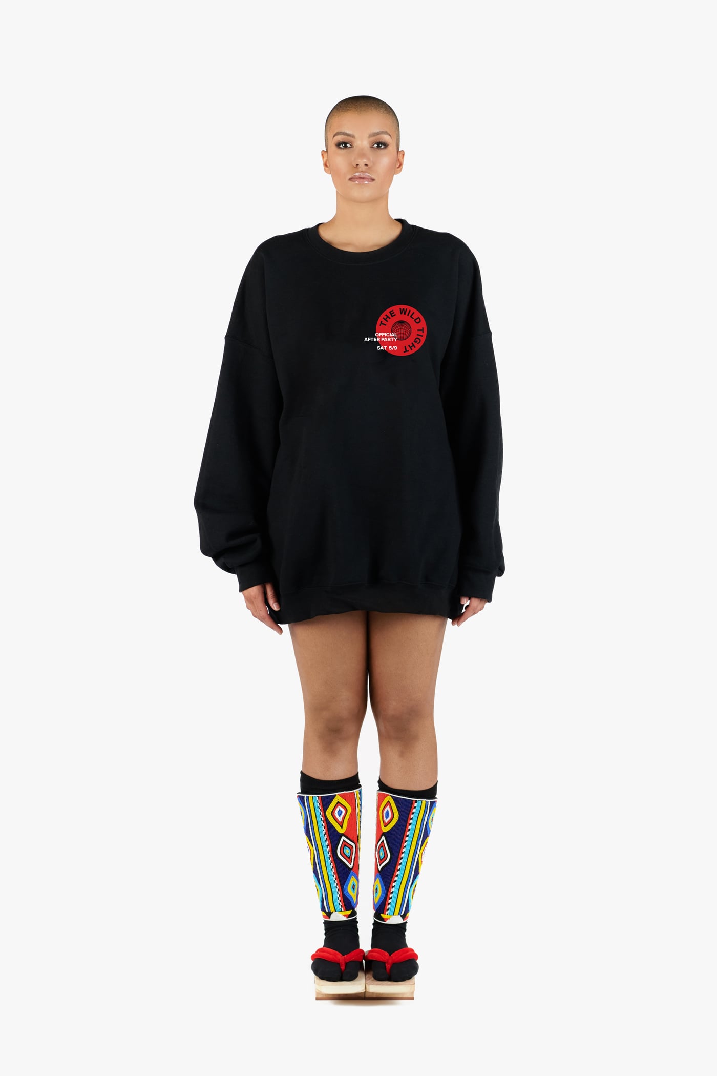 The Wild Tight Official After Party Crewneck - Black & Red – Badu World ...