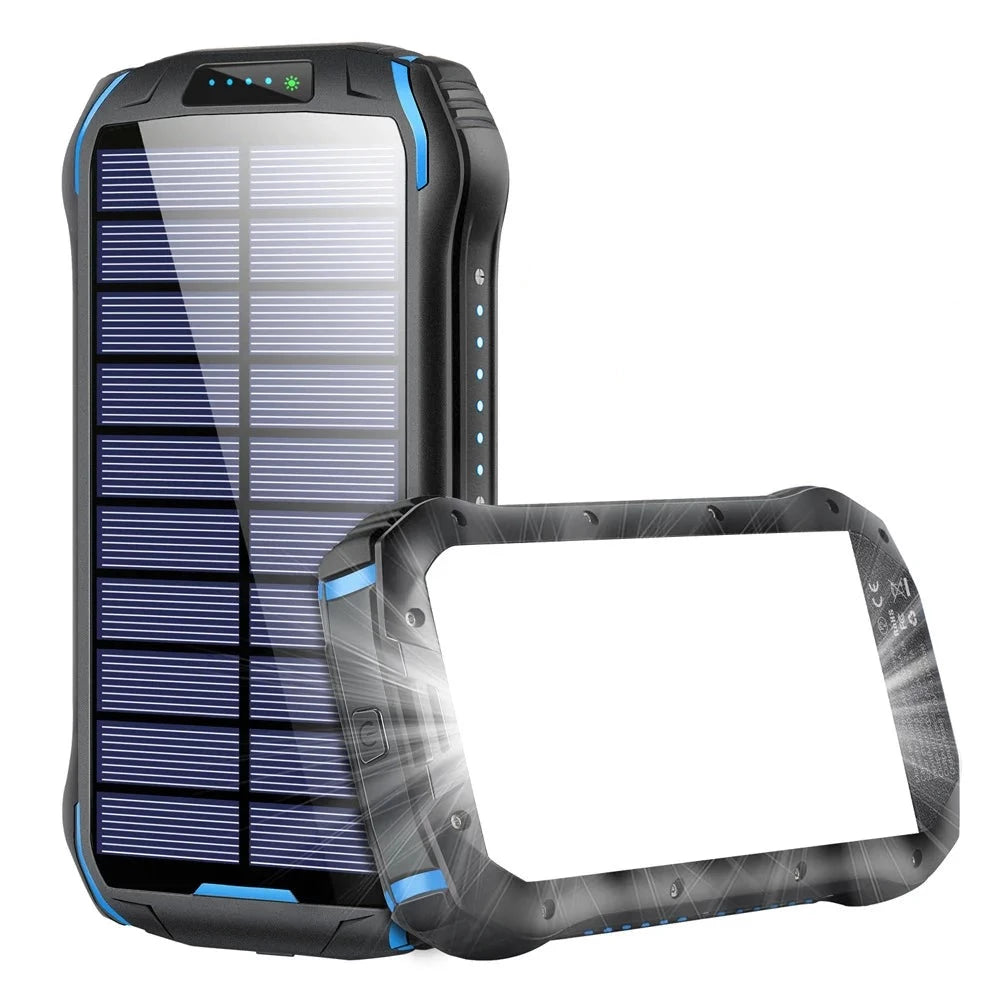Strong 26800mAh Portable Solar Power Bank