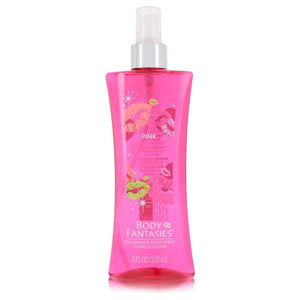 Body Fantasies Signature Pink Vanilla Kiss Fantasy Body Spray By Parfums De Coeur for women - www.oohfragrance.com