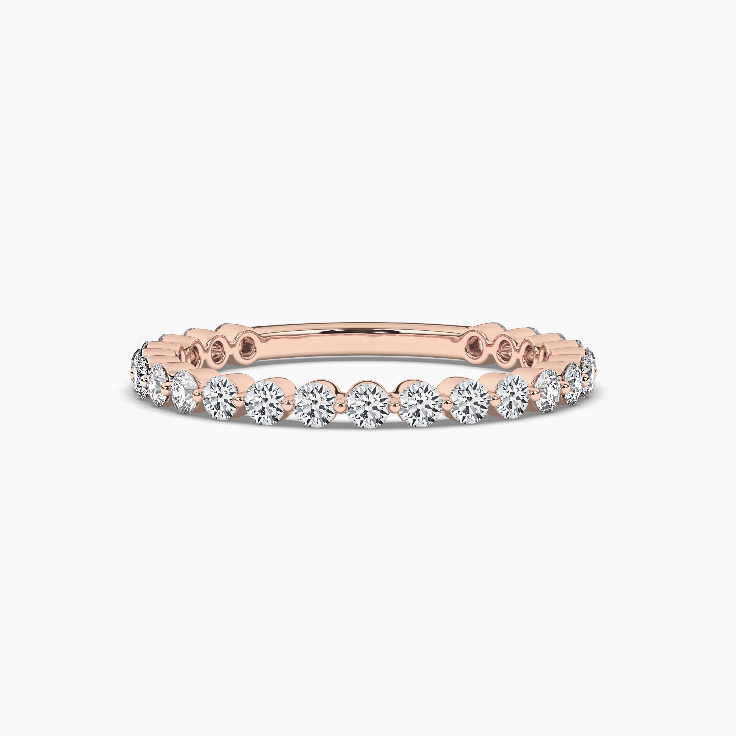 Stackable diamond ring