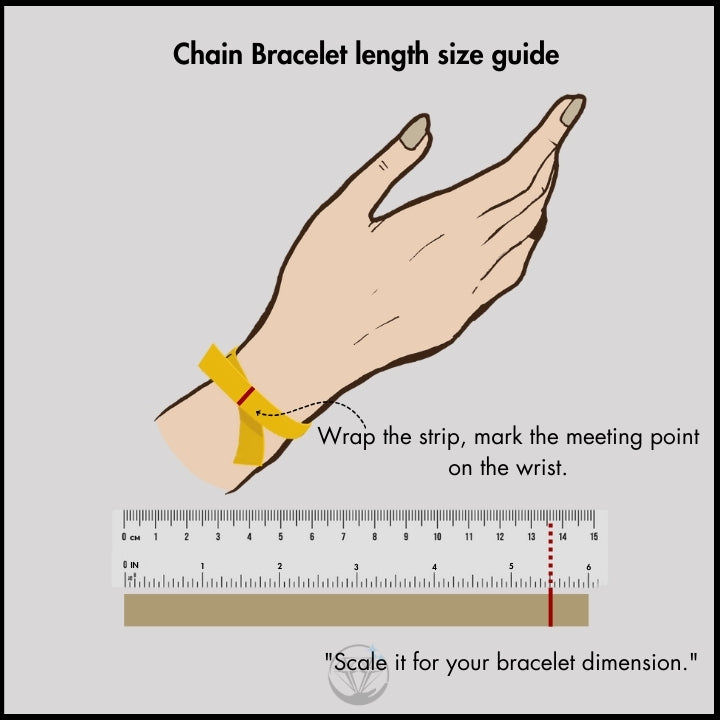 Chain Bracelet Size Guide