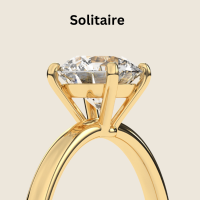 Solitaire Setting engagement ring