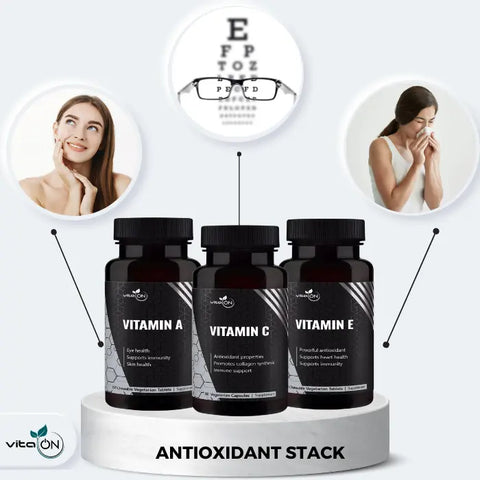 Nahrungsergänzungsmittel Antioxidans Stack