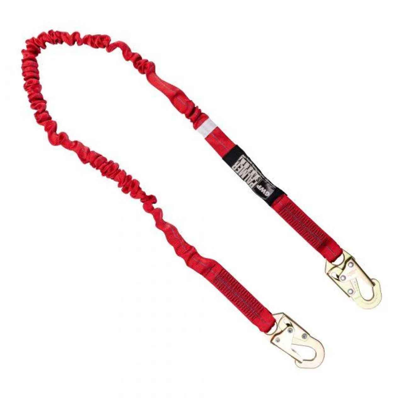 Frontline LES62R-US Patriot™ 6' Double Leg Elastic Lanyard with Rebar Hook  Ends - Made in USA - Frontline