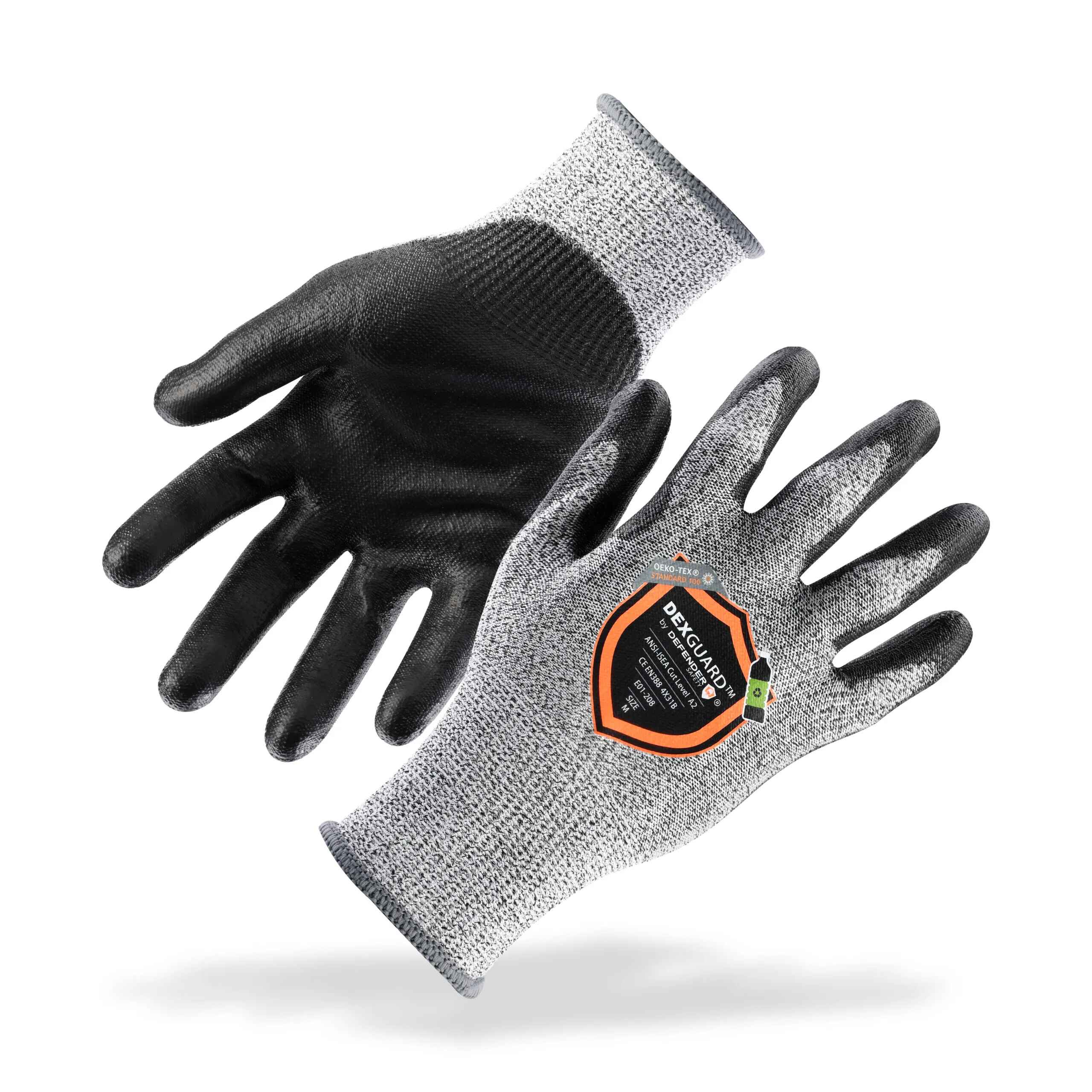 Coated Waterproof Winter Work Gloves - ANSI/ISEA 105-2016 Cut Level A5