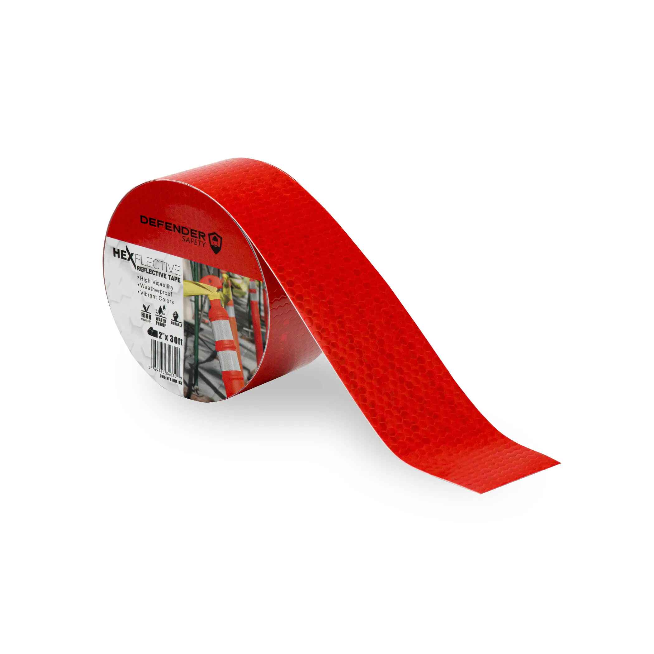 2” Red Floor Tape, Red 2-Inch Floor Tape