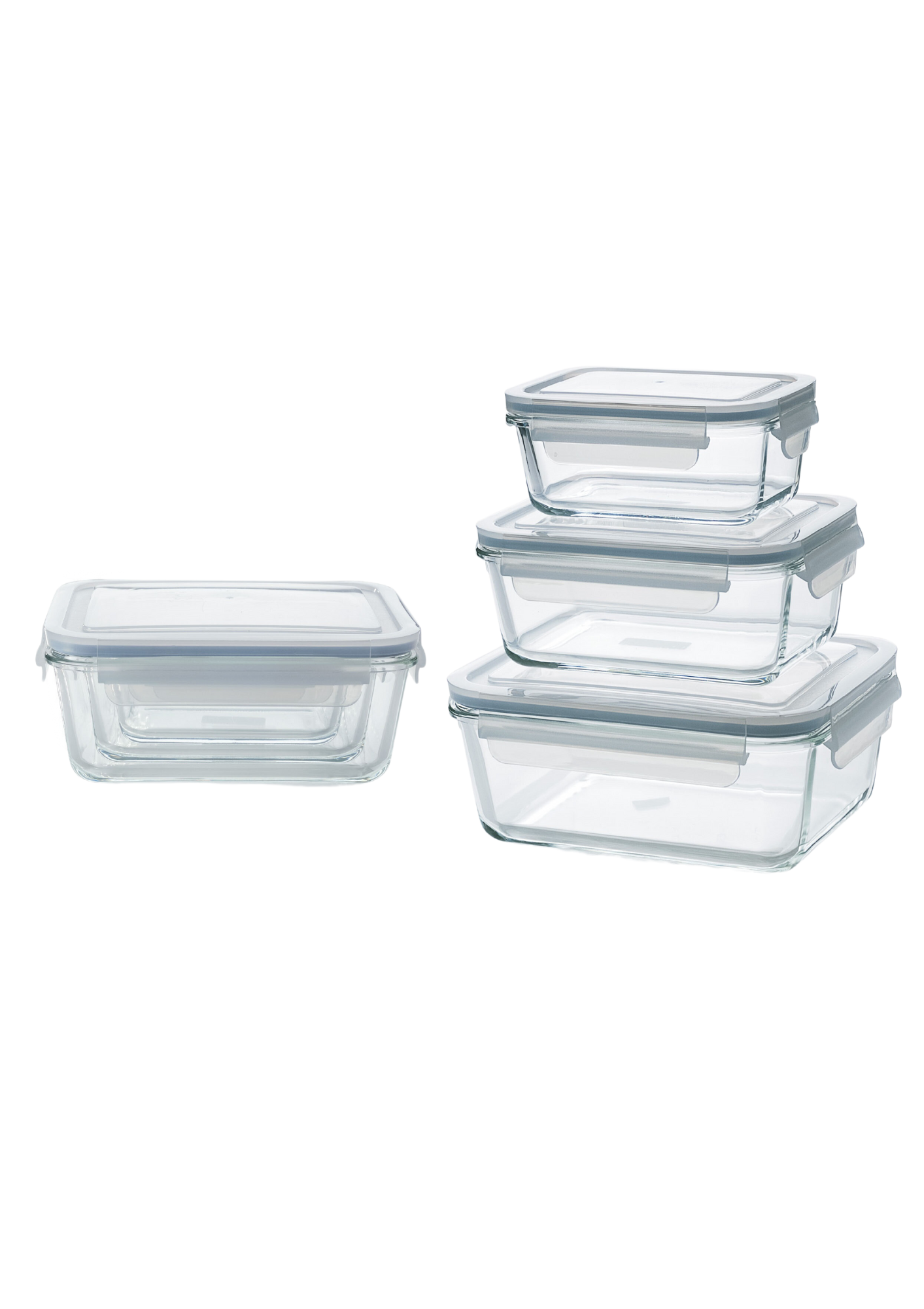 Astar - Glass Food Containers Rectangle - Luckymaxx product image