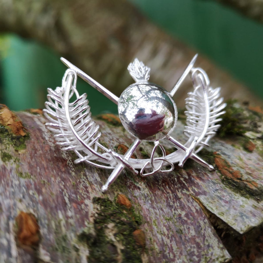 Irish made jewellery, this bespoke Military Brooch is handmade and ready for its forever home!