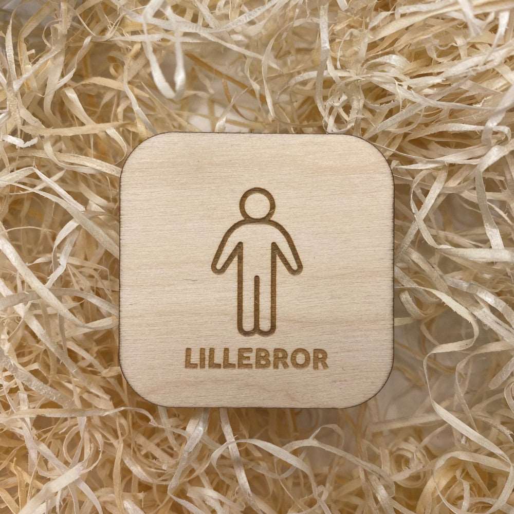 Se Personer - bland selv brikker - Lillebror hos Woodenfactory