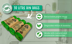 Compostable 30L Bin Liner