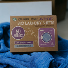 Lavendar Bio-Laundry Sheets Eco Green Living