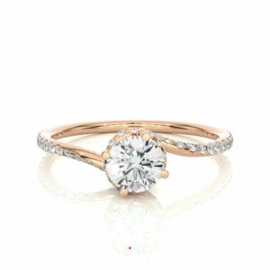 0.50-Ct-Round-Cut-Twisted-Halo-Engagement-Ring-in-Rose-Gold