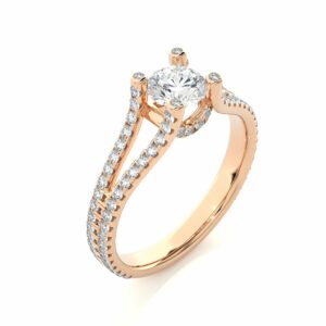 0.55-Ct-Split-Shank-Round-Diamond-Halo-Engagement-Ring-in-Rose-Gold