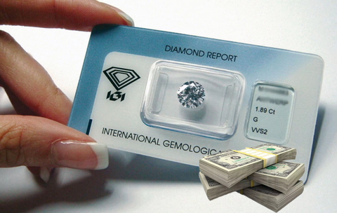 Cost-of-diamond-certificate