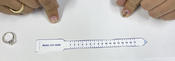 How to Measure Ring Size At Home  Online Ring Size Chart Cm to Inches 2021