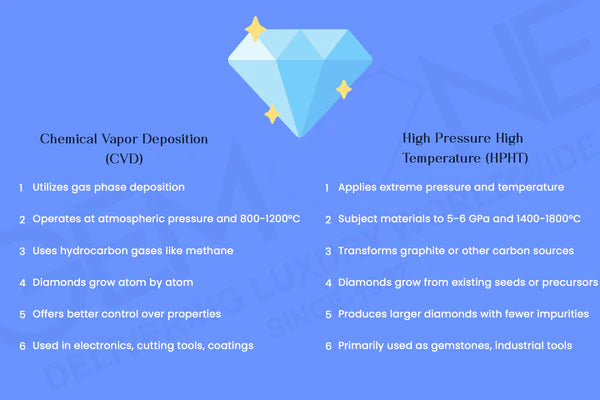 Lab Grown Diamonds Methods