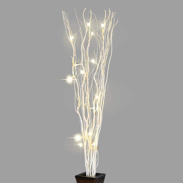 41IN Lighted Artificial Birch Twigs, Pack of 3 –