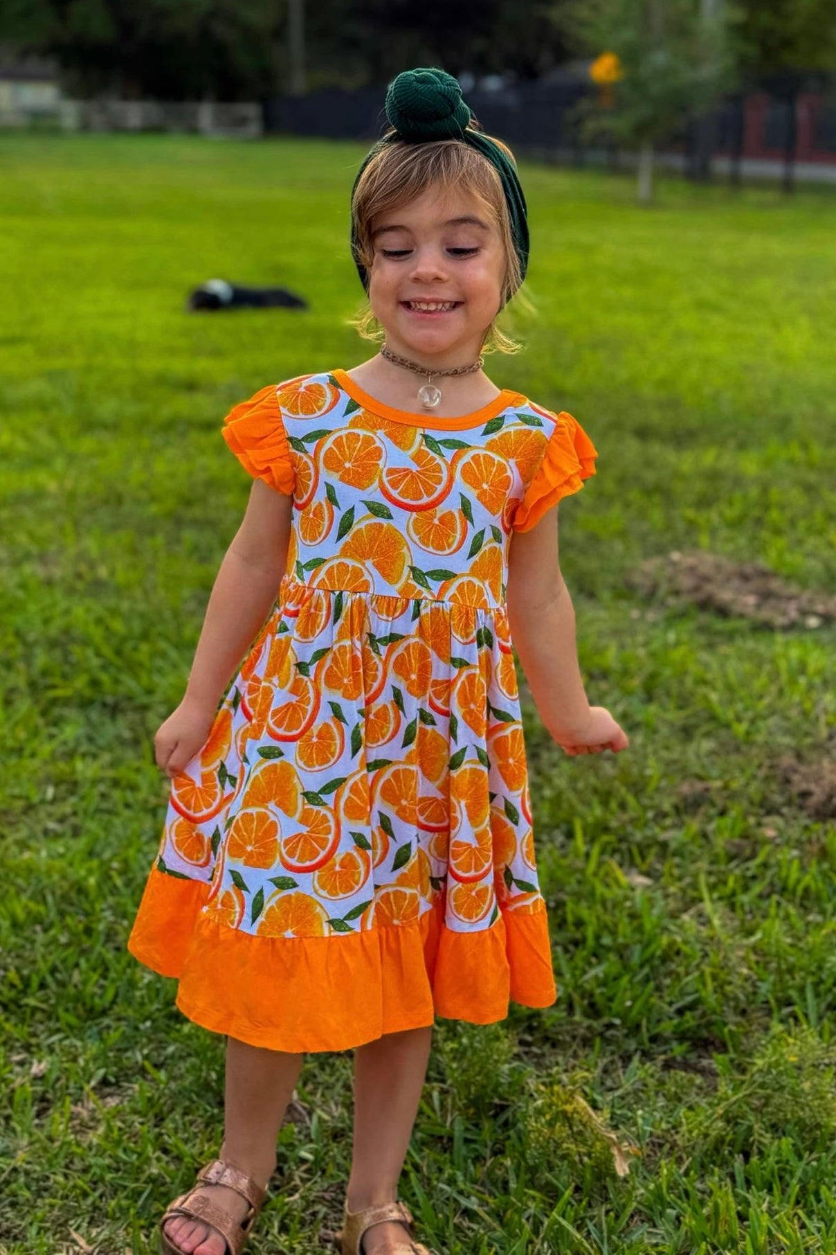 “Orange You Cute” Twirl
