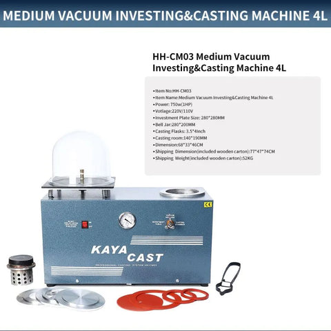 Vacuum Casting Machine - 3 In 1 Vacuum Casting Machine
