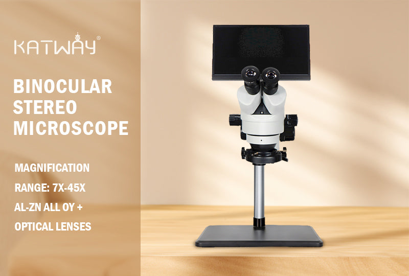Digital Trinocular Stereo Microscope HH-MH03B 7