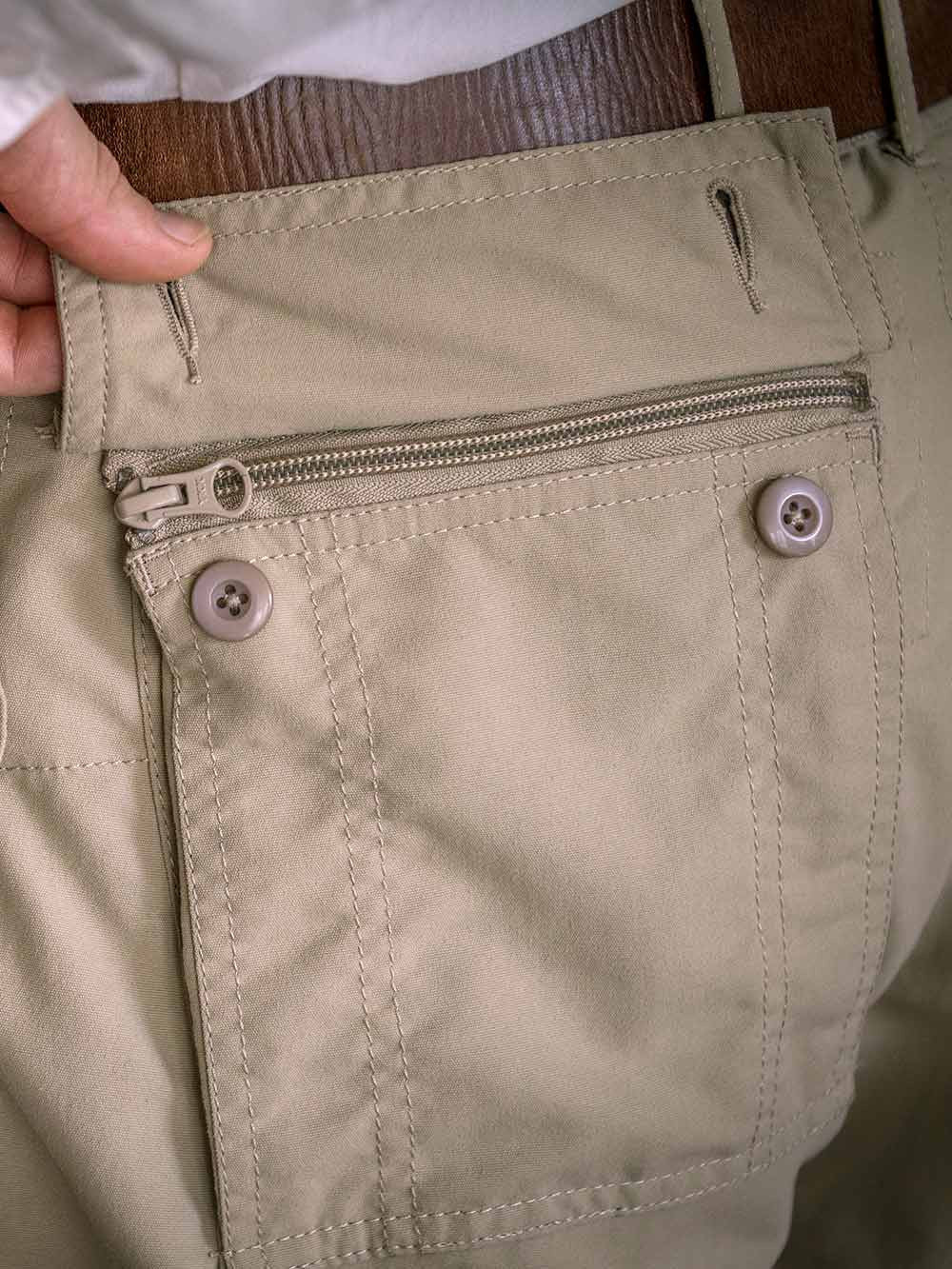 travel pants zipper shorts