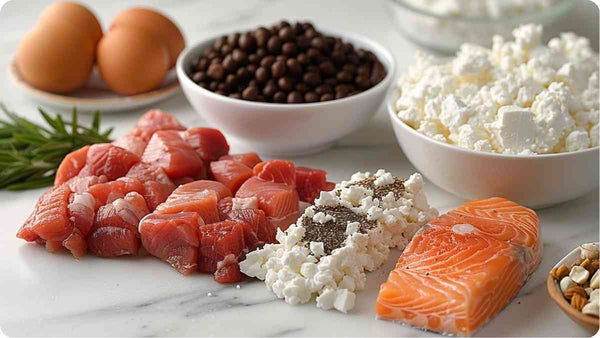 Migliori alimenti proteici carne e formaggi