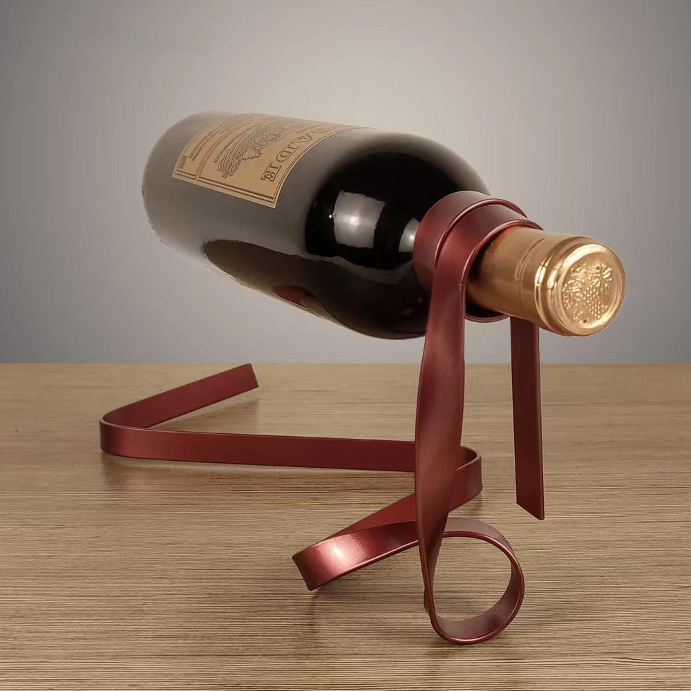 Image of Suspended Ribbon Bottle Holder