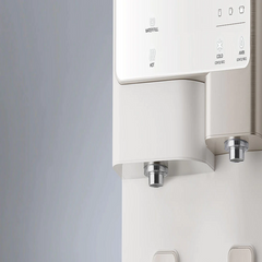 close up picture of settings on a countertop reverse osmosis dispenser