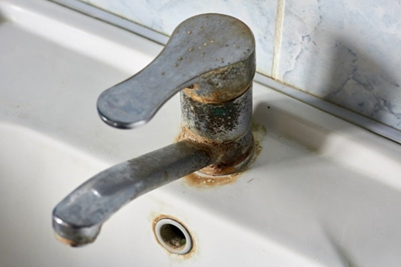 Limescale Damage to a Tap