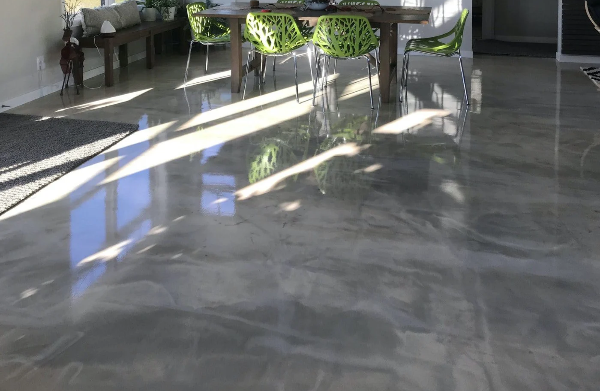 glittering Epoxy Paint flooring