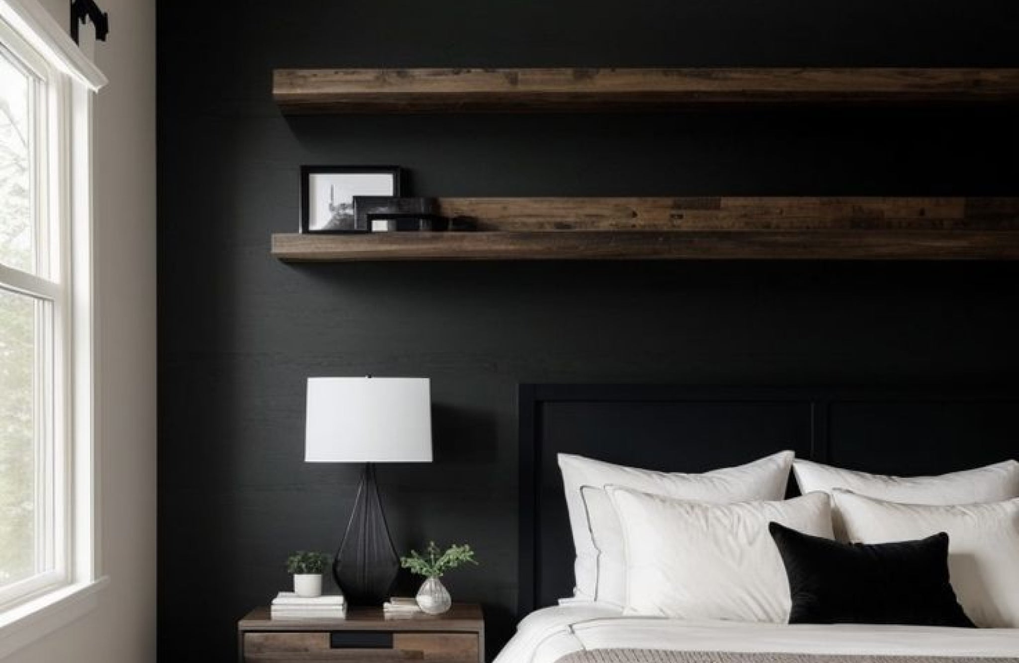 dark wood bedroom furniture decor ideas