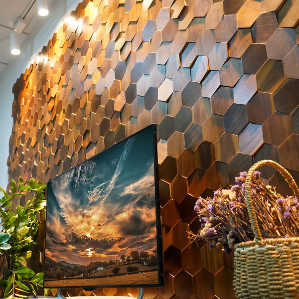 Walnut Wood Wall Panel