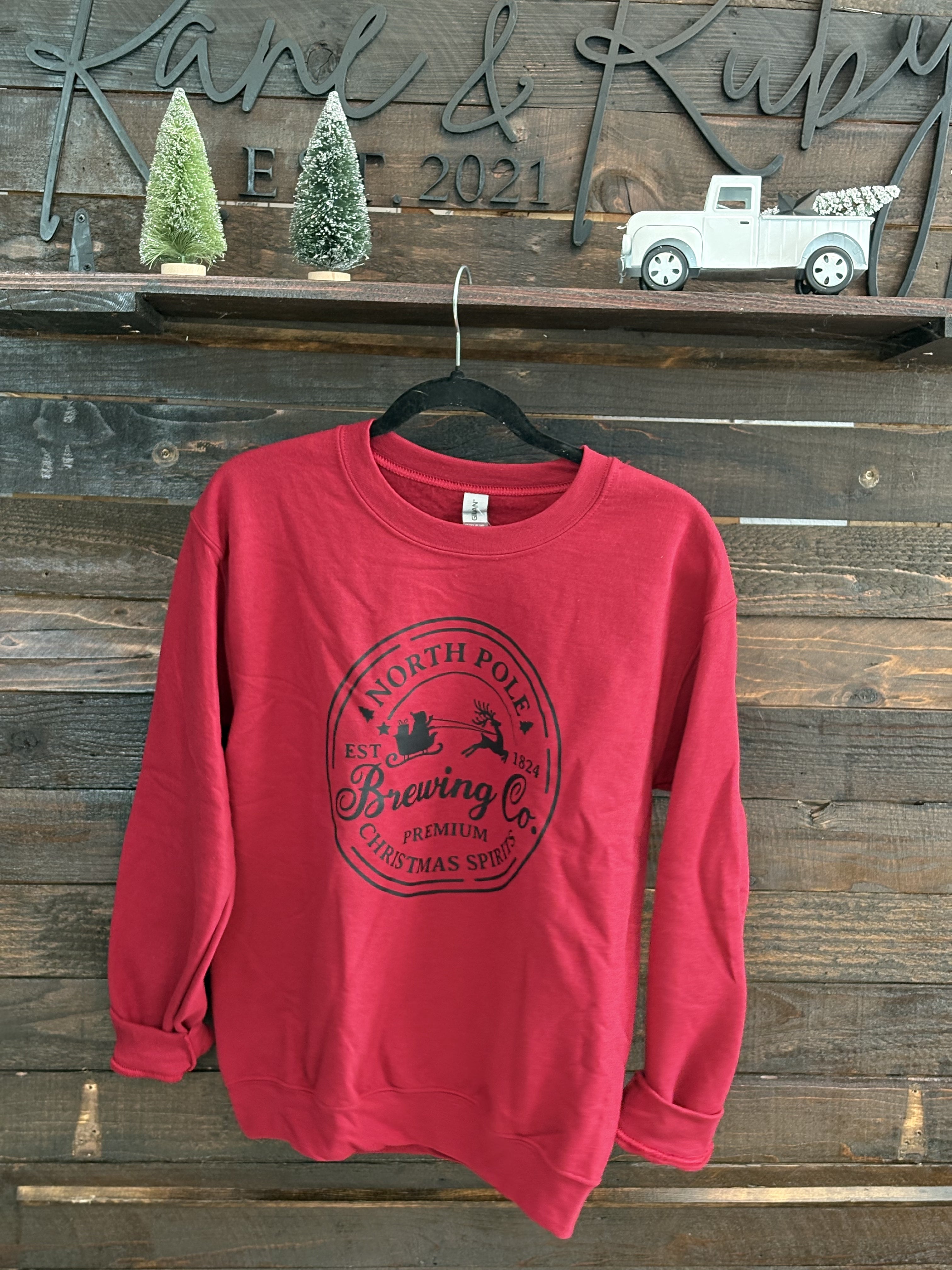 North Pole Brewing Co. Crewneck