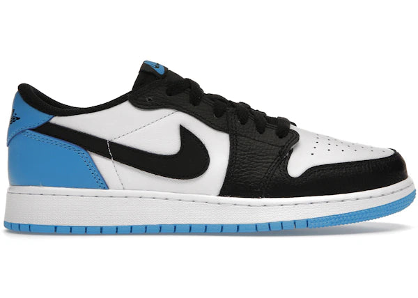 Air Jordan 1 Retro Low OG Black Dark Powder Blue GS Product
