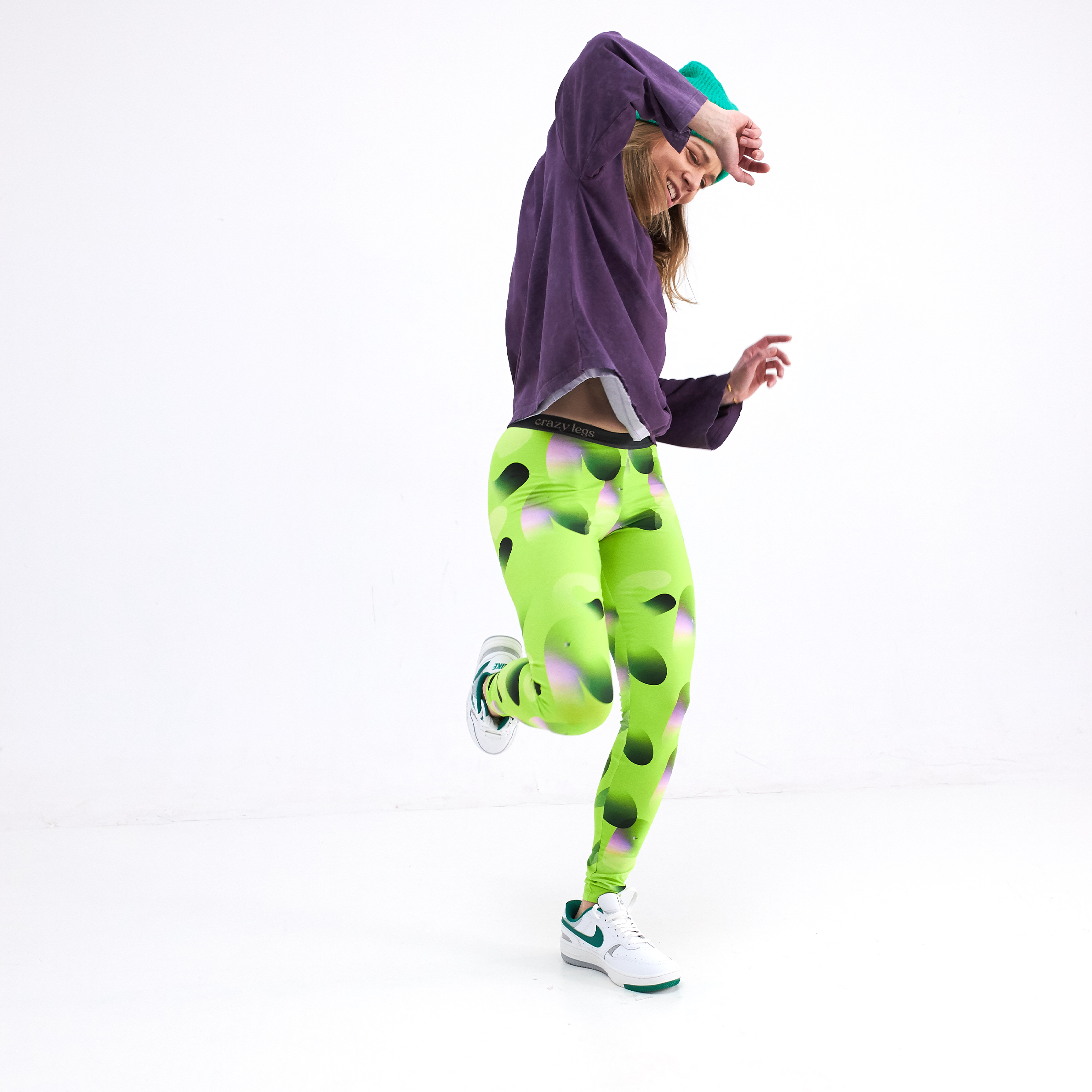 Legginsy modelujące na fitness BUBBLE GUM Sklep  - polska  odzież sportowa na siłownię, Crossfit i do biegania. Szybka wysyłka.  Bezproblemowy zwrot i wymiana