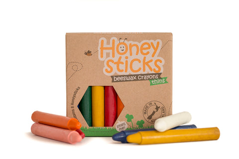 Honeysticks Originals & Bath Bomb Bundle  Beeswax Crayons USA –  Honeysticks USA