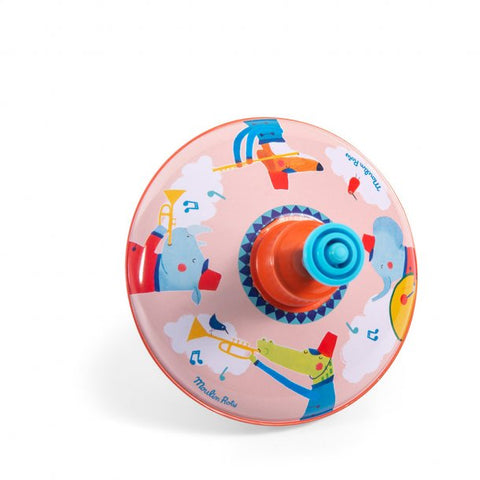 Spinning Tops for Kids - Tippy Tops Flip Upside Down Spinning Toys -25pcs -  Easter Egg Fillers - Spinning Top Party Favors for Kids - Plastic Spinning