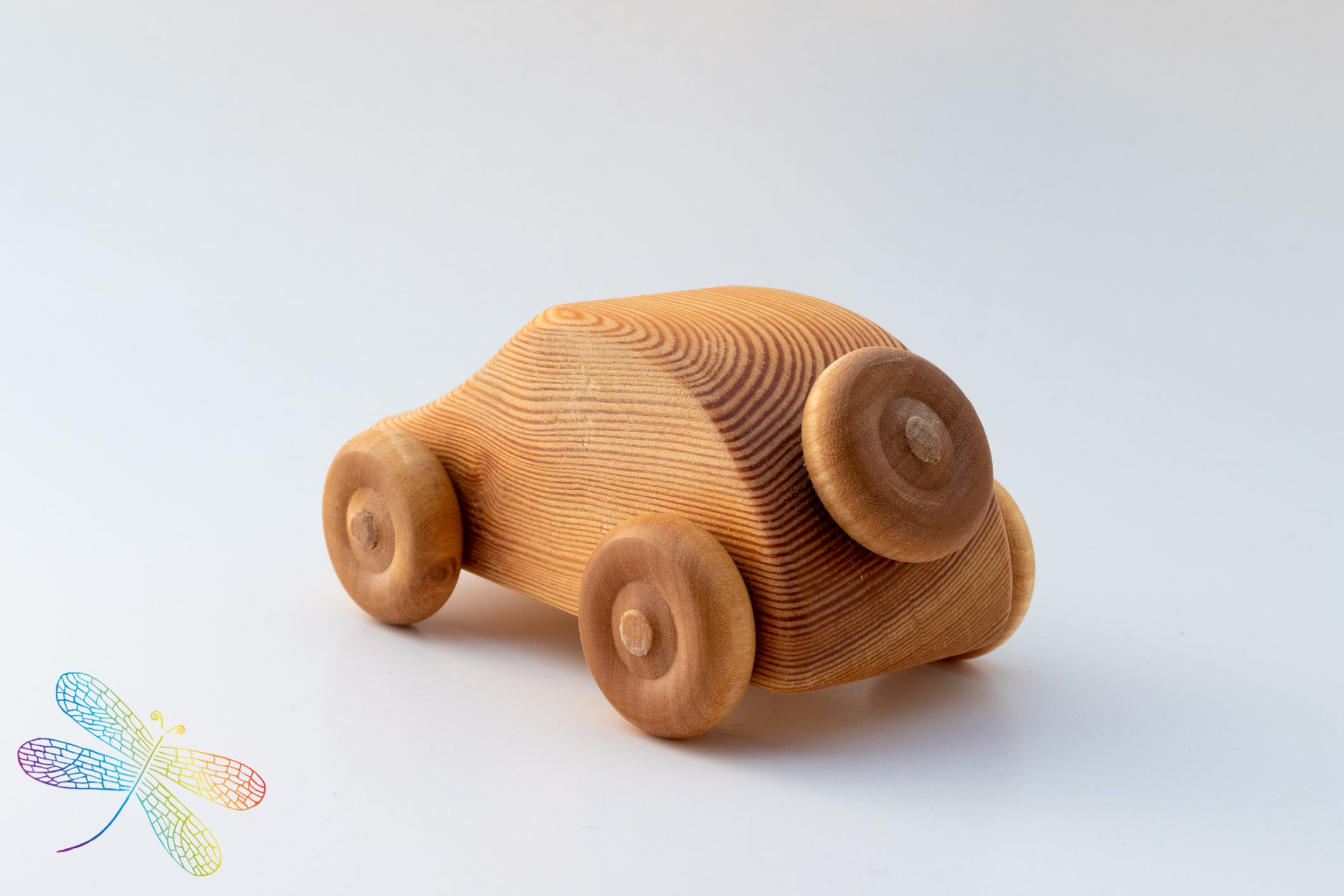 toy cars made out of wood