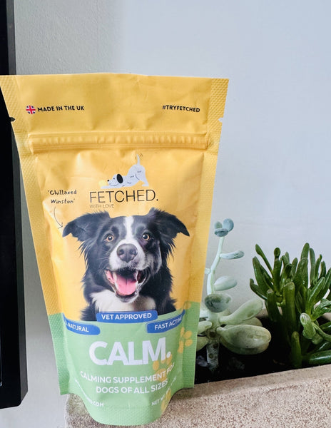 Fetched dog calming supplement