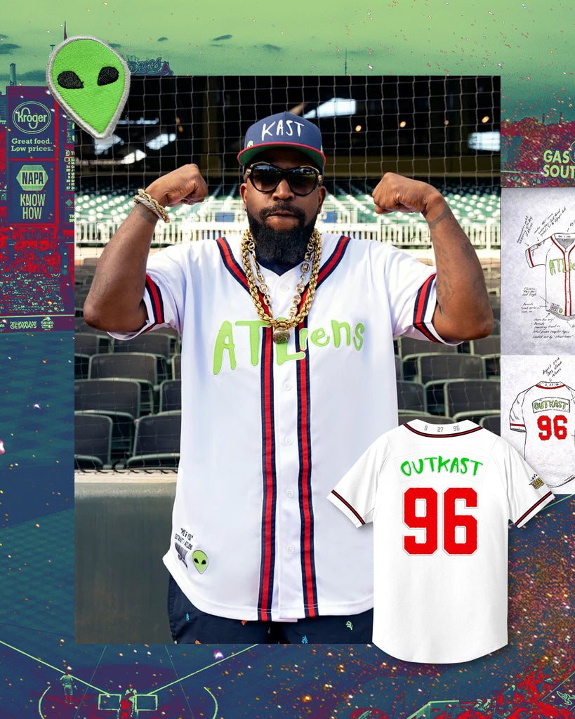 After a couple of months, I was finally about to render and finish this  Outkast-inspired Braves City Connect jersey. I wanted to share it with the  group. I'd love to hear what