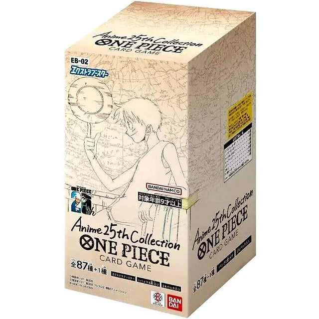 [Case Fresh] EB-02 Japanese One Piece 25th Anime Collection Booster Box