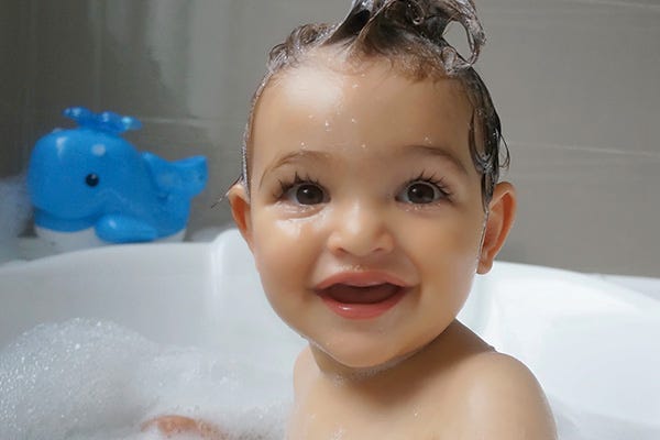Bathtime Fun with Bunjie Baby Skincare
