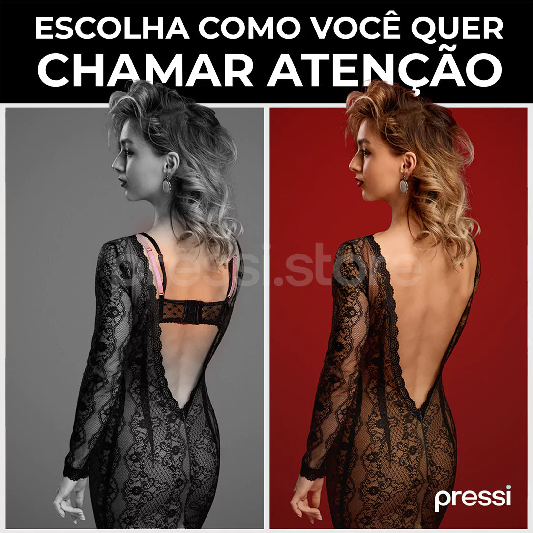 Body Modelador Invisível da Pressi: Escolha como quer chamar atenção