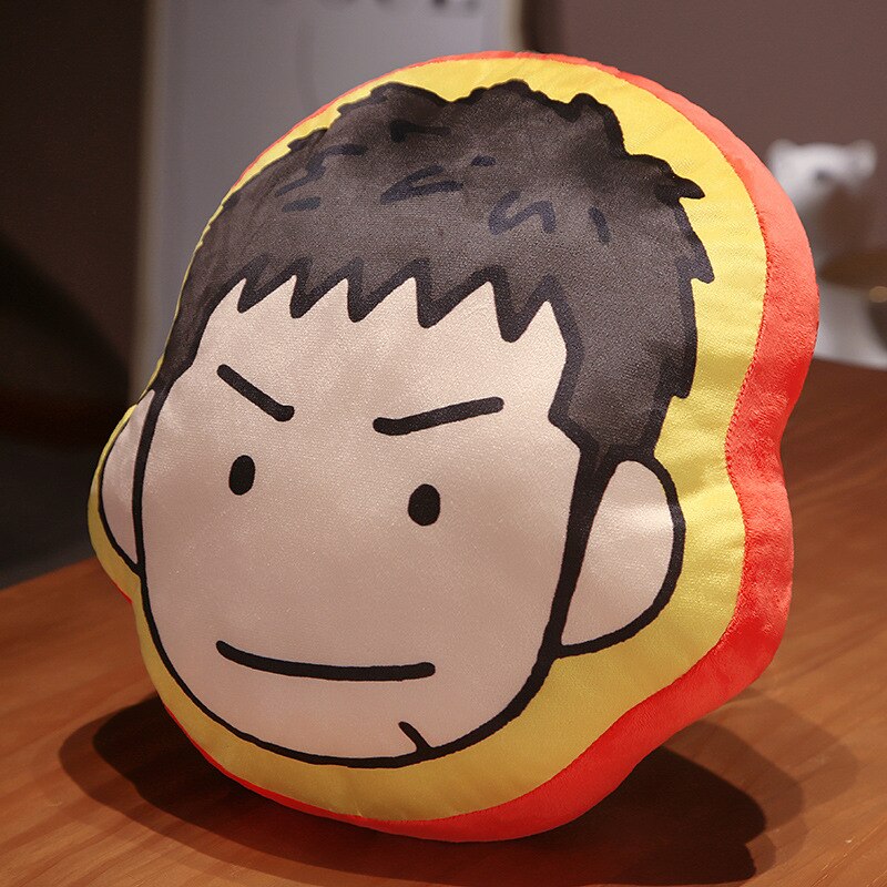 Anime Cushion Toy 40cm - Sakuraki Hanamichi, Rukawa Kaede, Sendou Miyagi, and Ryouta