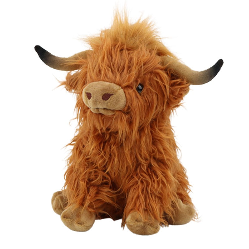 Highland Cow Plush Soft Toy 25cm