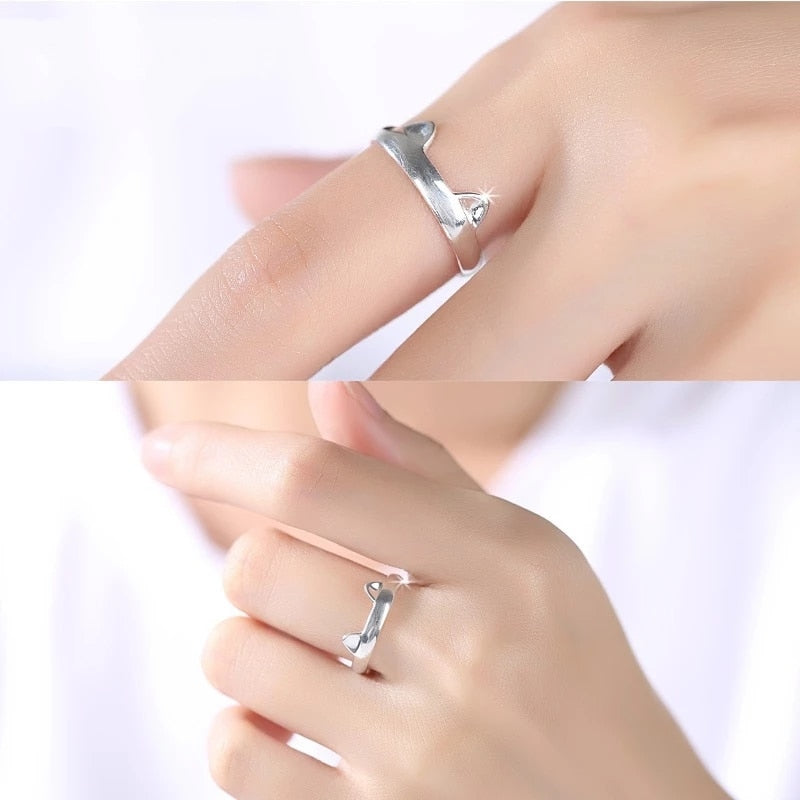 Cute Cat Claw Ring