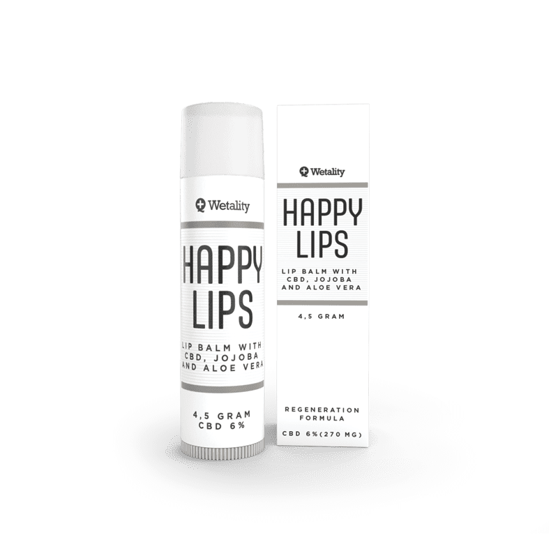 Billede af Wetality Happy Lips Balm Ny formel med 6% CBD