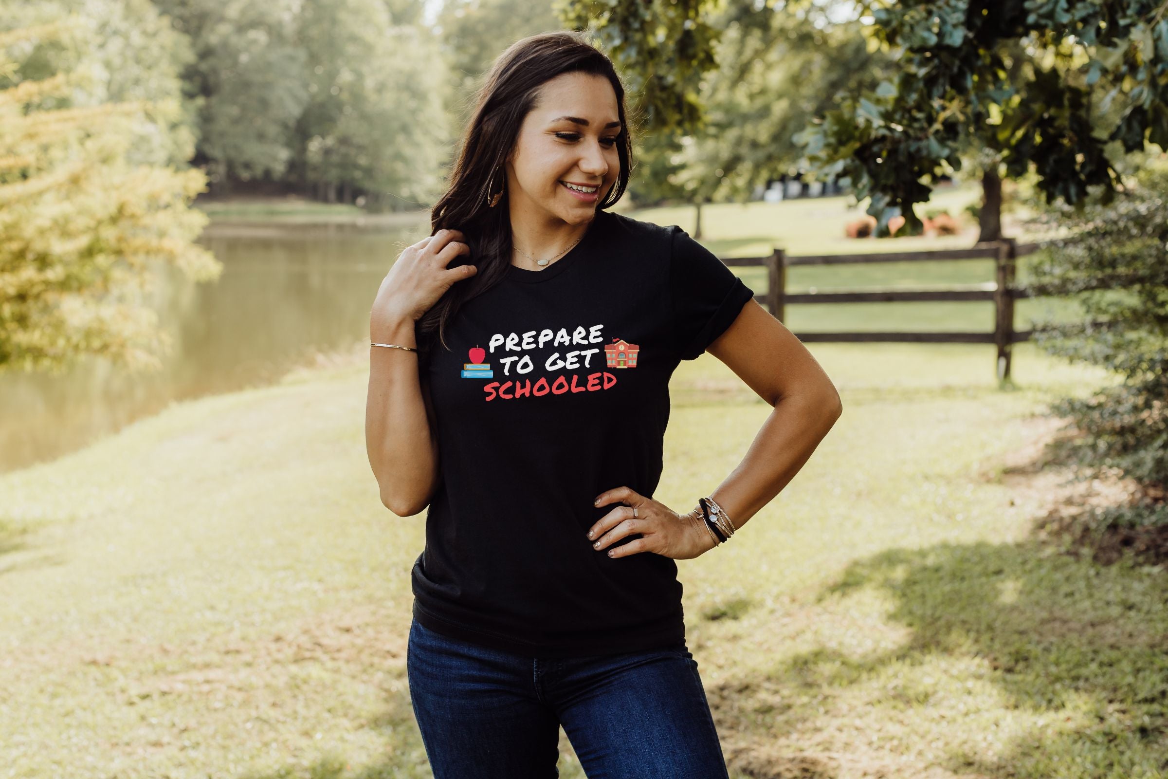 "Prepare To Get Schooled" Unisex t-shirt