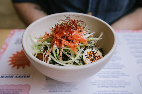 Small bowl with salad